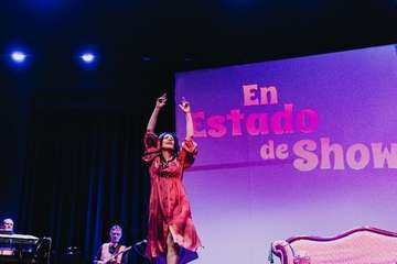 Espectáculo de la humorista y actriz Yanely Hernández en el Teatro de Telde/TA y Francisco Javier Santana.